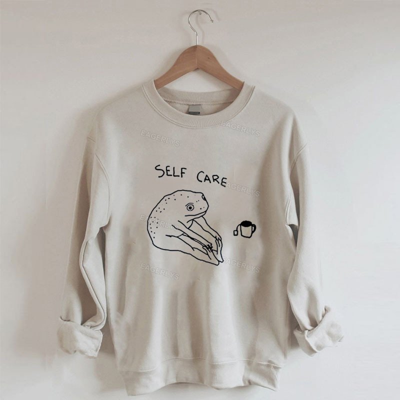 Eagerlys Self Care Sweatshirt Eagerlys