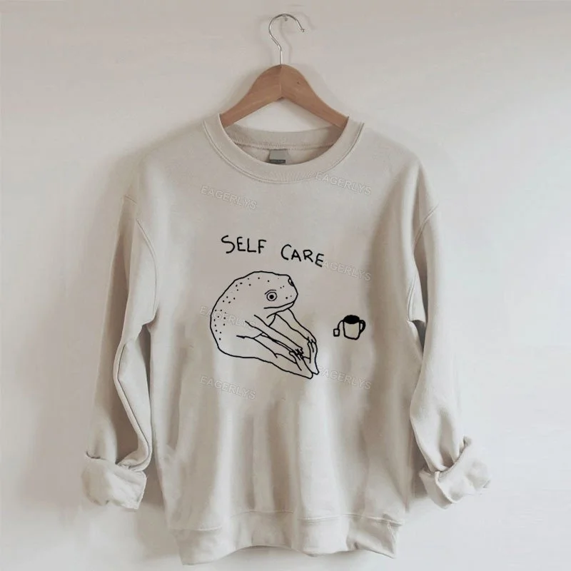 Eagerlys Self Care Sweatshirt Eagerlys