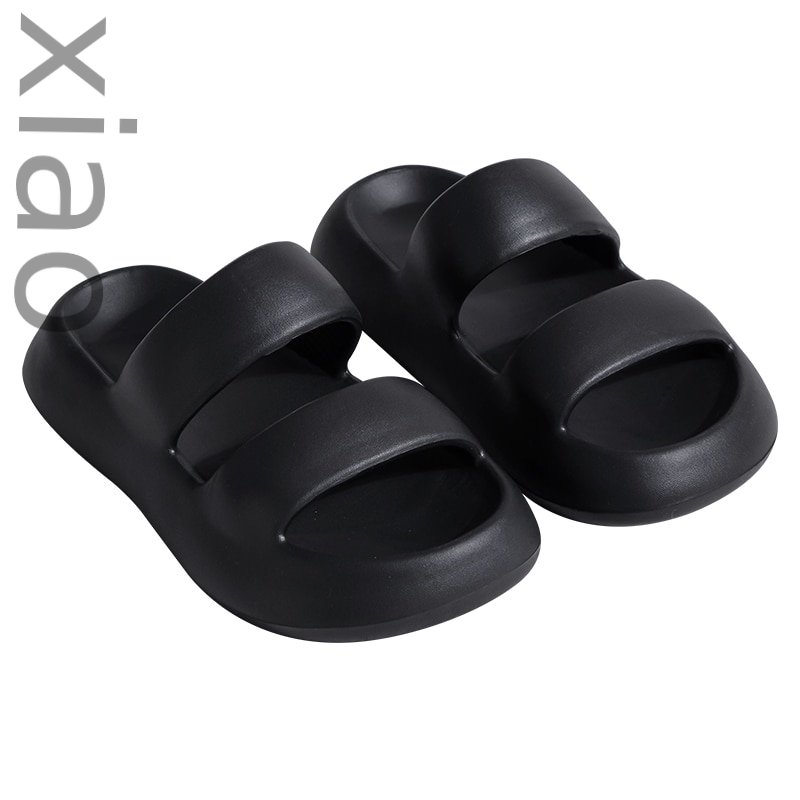 Summer Women Beach Slippers Fashion Solid Color Sandals Outdoor Indoor Non Slip New Designer Ladies Slides Platform Shoes