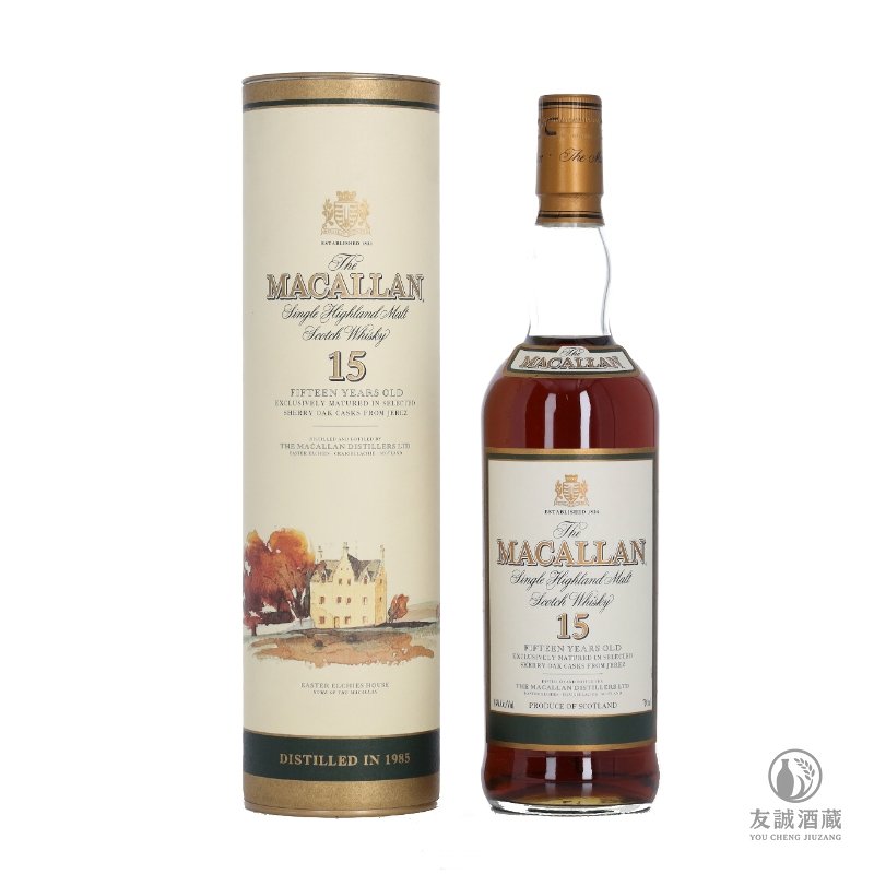 MACALLAN麥卡倫15年圓瓶 友誠酒藏