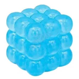 Square Block Stress Relief Gadget Slow Rebound Hand Squeezable Decompression - thyubioffcial
