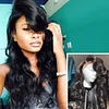 Brazilian Long Hair Black Water Wave Wig