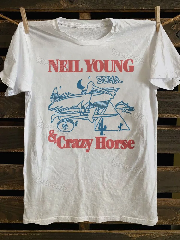 Teecade Teecade Neil Young & Crazy Horse T-shirt