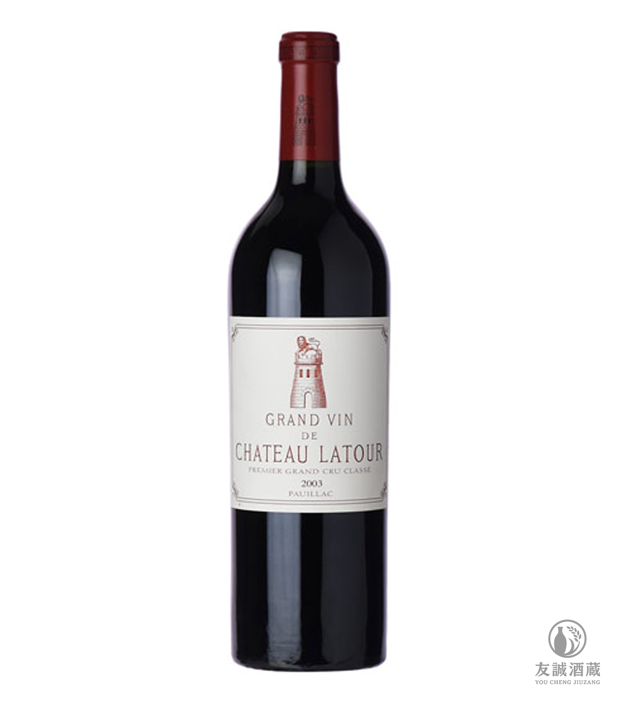 2003年 Chateau Latour 拉圖紅酒 友誠酒藏
