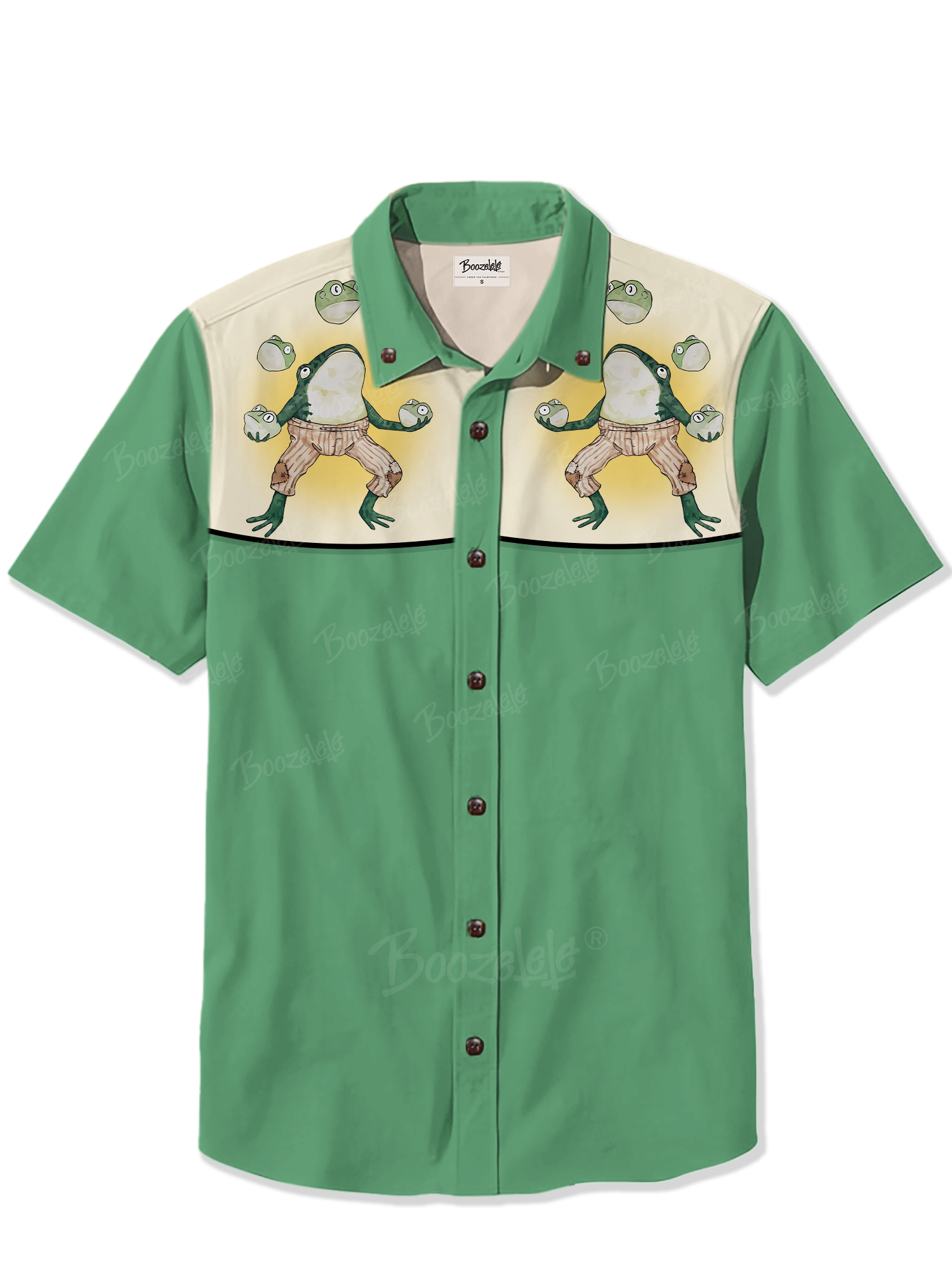 Frog playing with its head - 100% Cotton Shirt