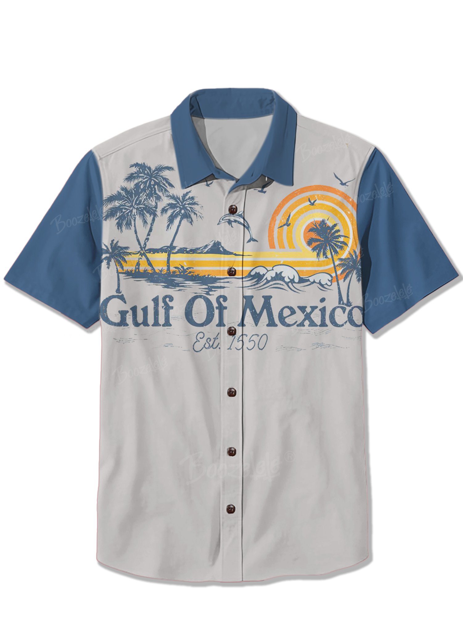 Gulf Of Mexico - 100% Cotton Shirt