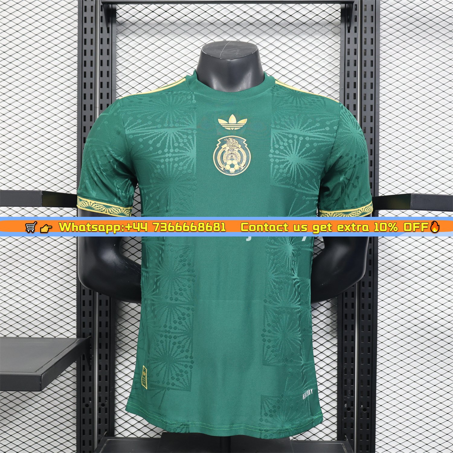 Mexico 2025 Gold Cup Special Edition Green Jersey - Player Version