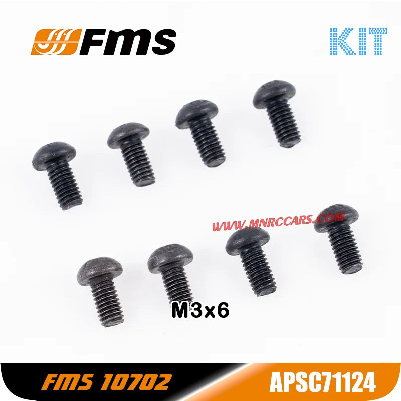 FMS10702 RC Truck Parts Screws and Nuts APSC71124-APSC71157