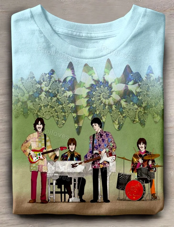 Pupiloves Pupiloves The Beatles T-shirt