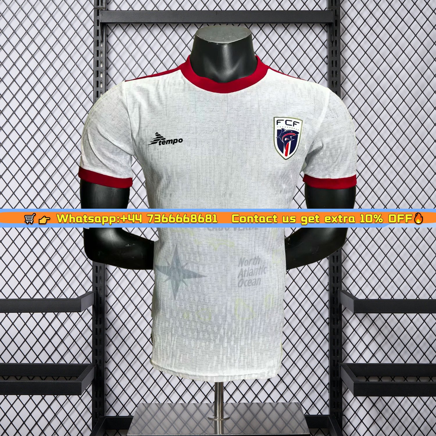 Cabo Verde 2026 Away Jersey - Player Version