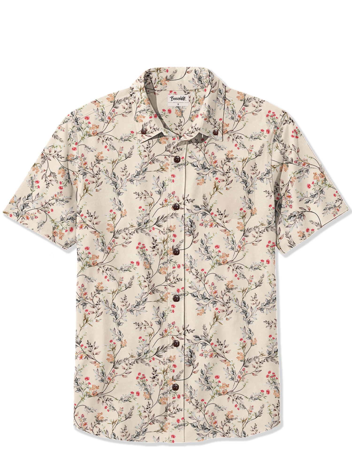 【Brooklyn Bees Design Studio X Boozelele】Easter ReverieFloral - 100% Cotton Shirt