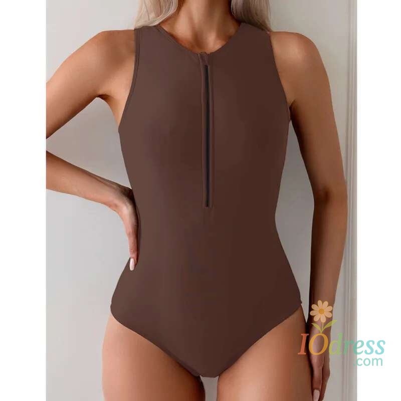 IO Dress New Sexy Whtie One Piece Swimsuits Closed Women's Swimwear Sports Surfing For Swim Wear Body Bathing Suits Beachwear Pool Bather