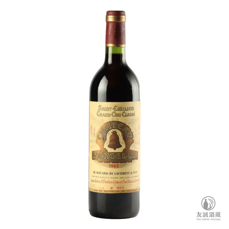1982年Chateau Angelus 金鐘紅酒 友誠酒藏
