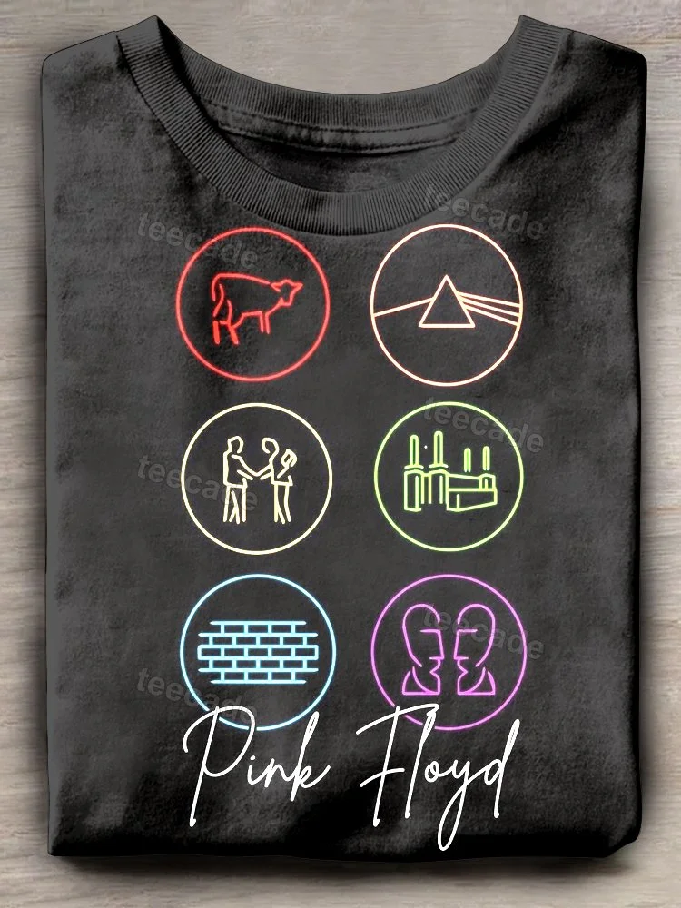 Teecade Teecade Pink Floyd Band T-shirt