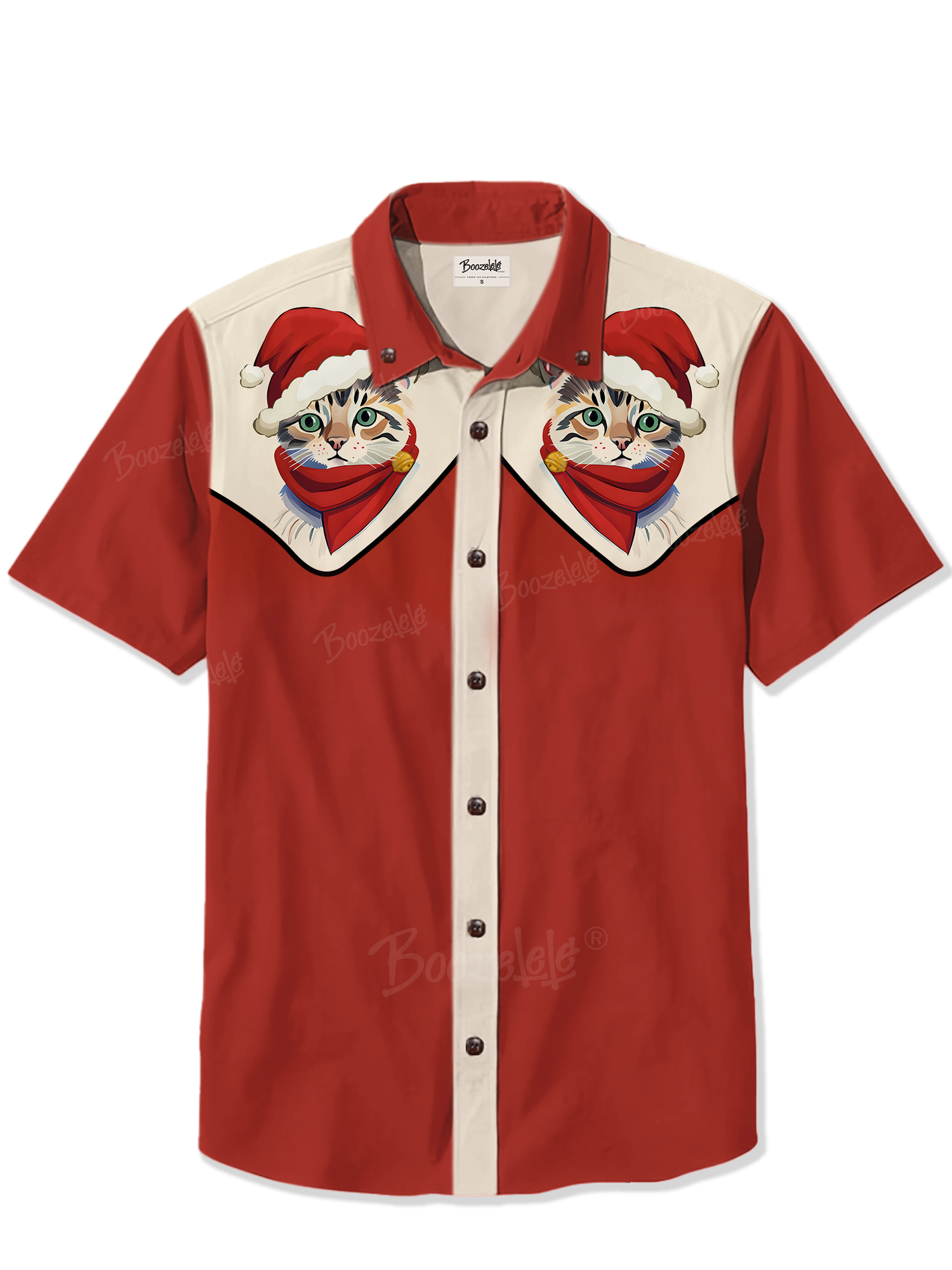 Cat Christmas - 100% Cotton Shirt