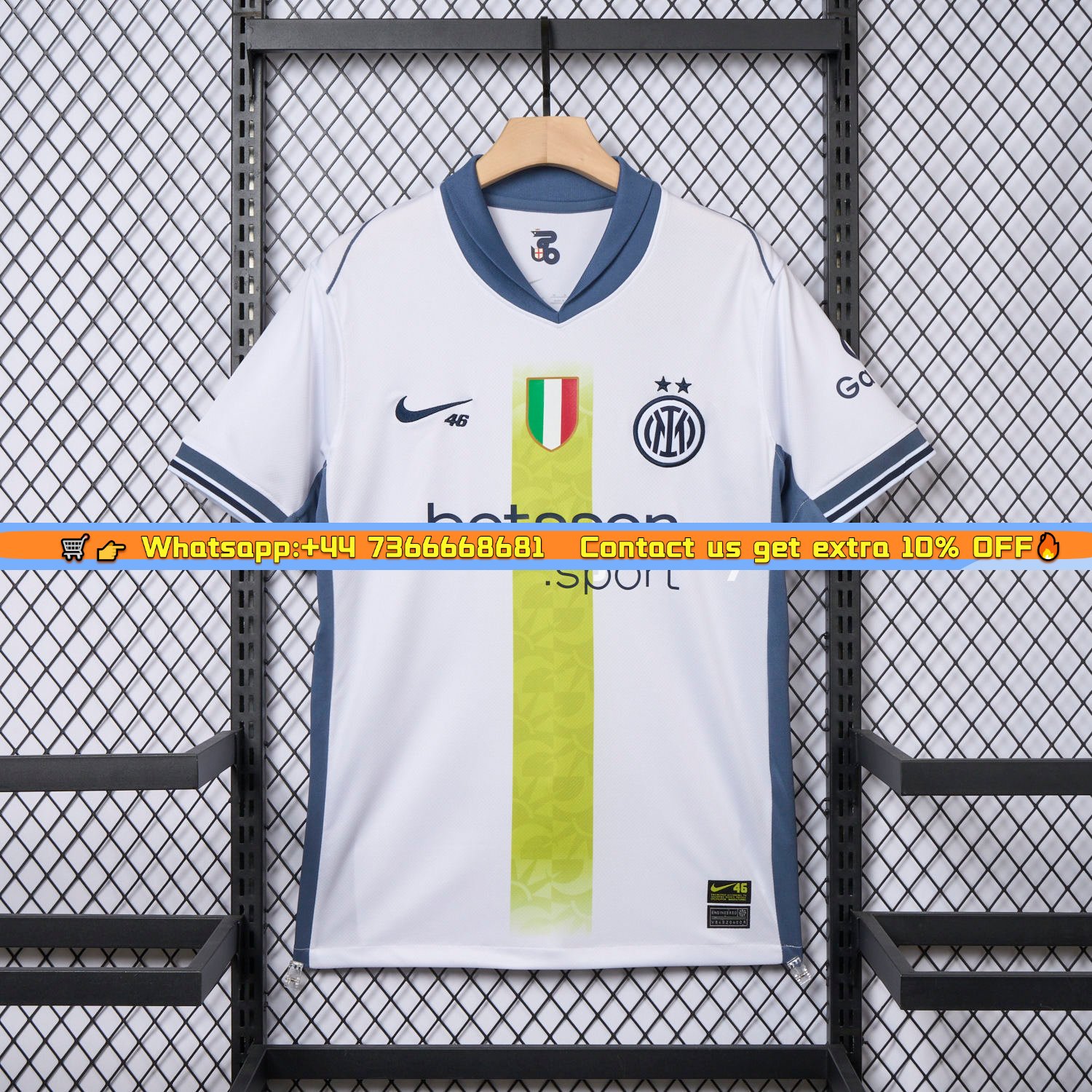 Inter Milan 24-25 Valentino Rossi Special Edition Away Jersey - Fans Version