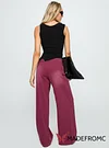 Paltrow Cargo Jeans Washed Burgundy