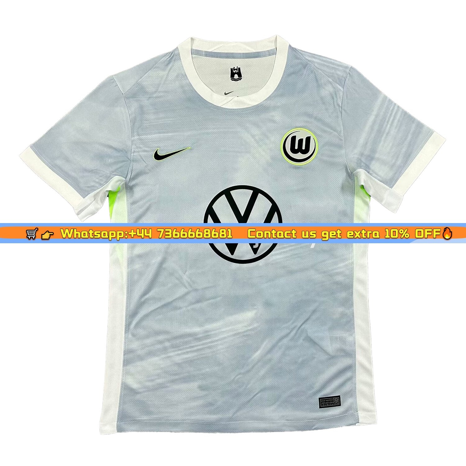 Wolfsburg 25-26 Away Jersey - Fans Version