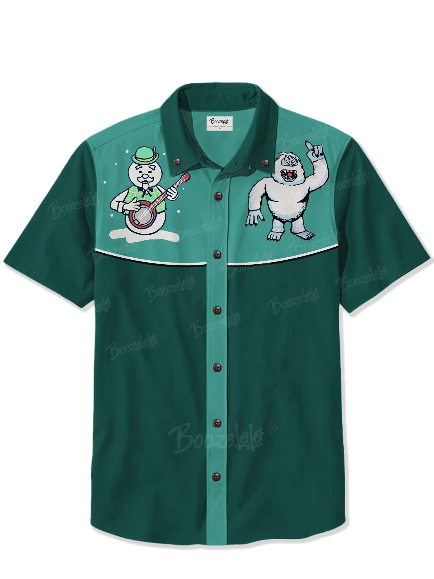 Christmas Snowman Yeti - 100% Cotton Shirt