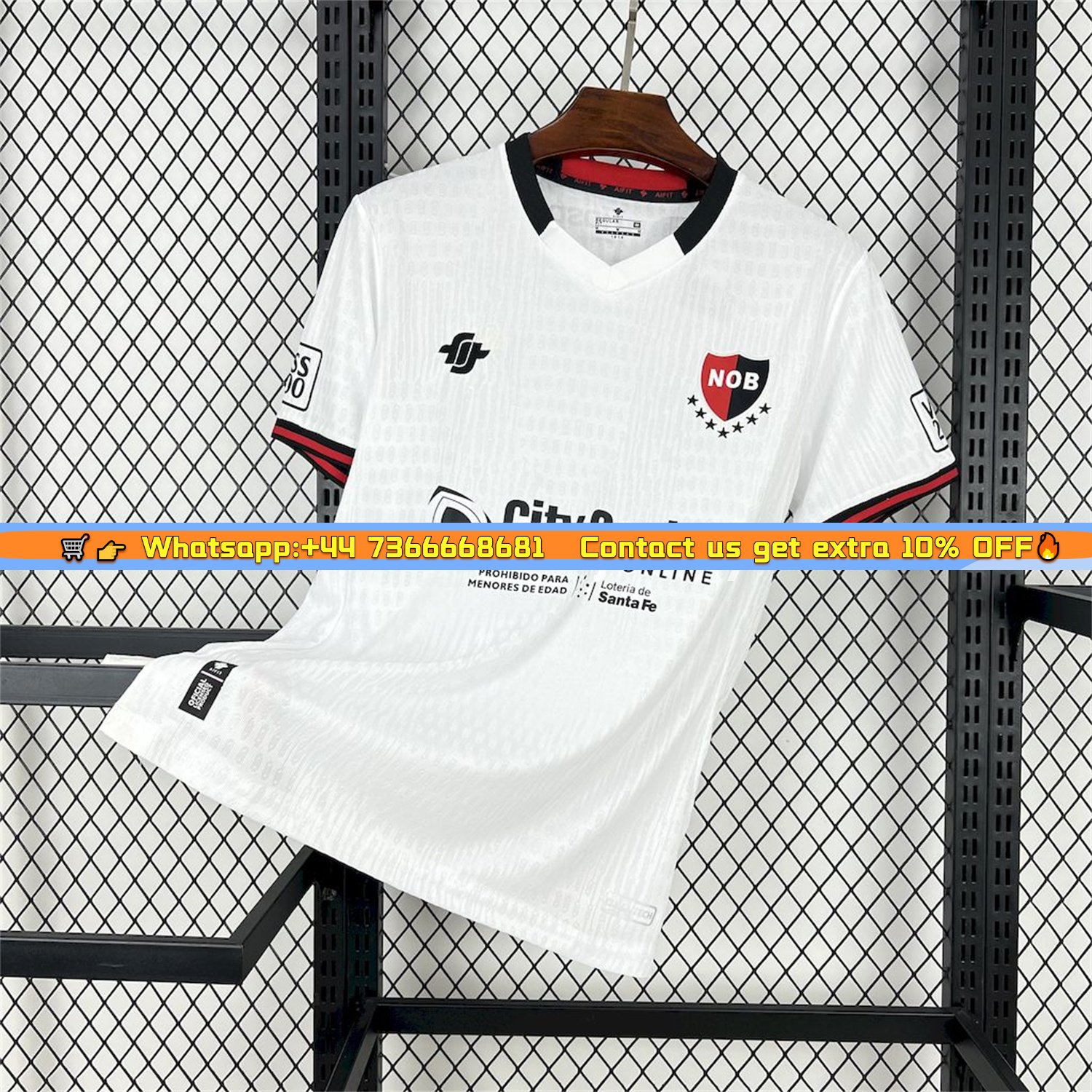 Newell's Old Boys 25-26 Away Jersey - Fans Version