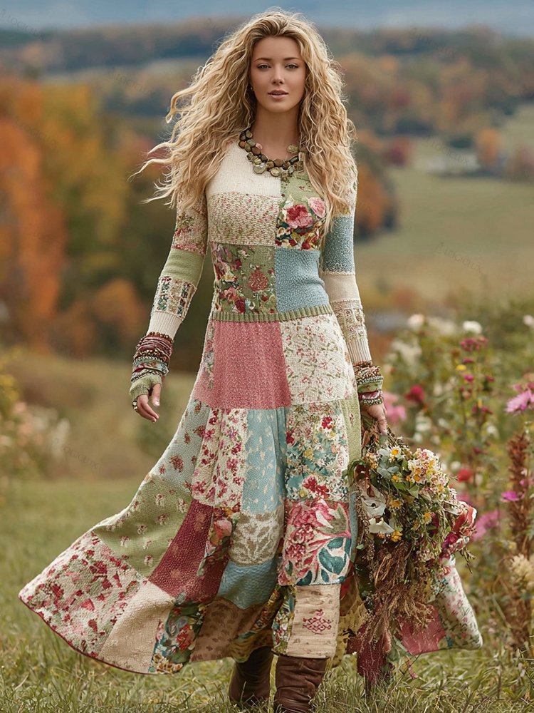 New Bohemian style knitwear