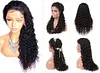 Brazilian Natural Black Water Wave Long Curly Wig