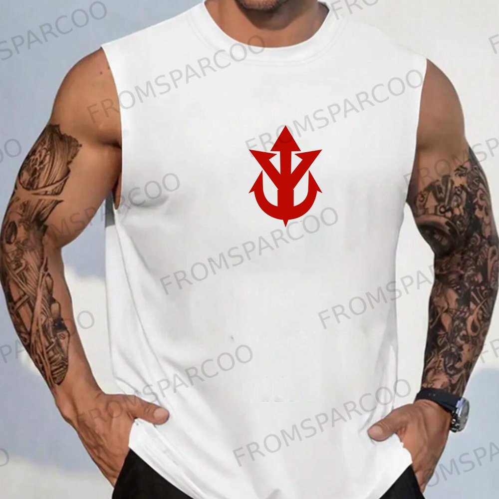 Casual Dragon Ball Anime Vegeta Fitness Tank Top