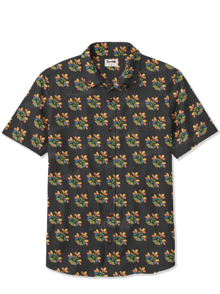 Flower-shaped leaves - 100% Cotton Shirt