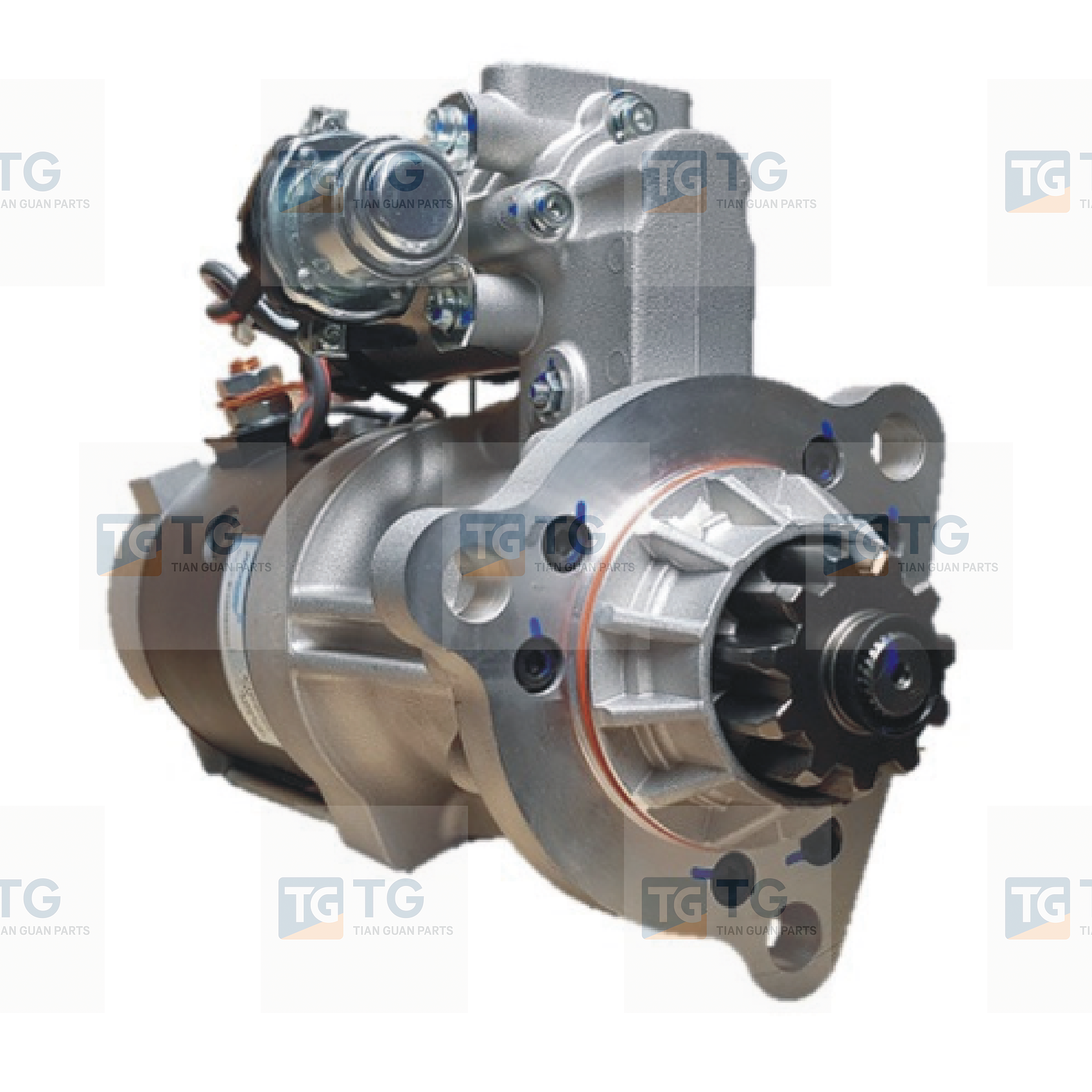 Starter Motor STG92346 – Fits Komatsu 730E Truck (US Model) | Replaces 1241464H91, LA0848, PB8726, M128R3838SE, 729912C91, 739911C91 | Heavy-Duty Replacement