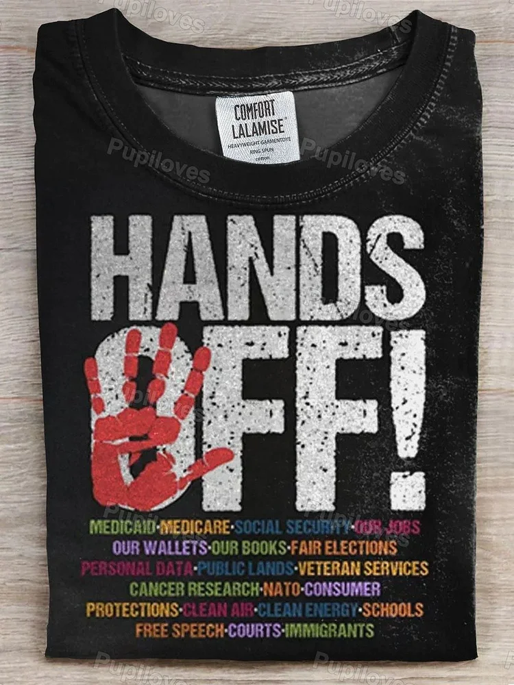 Pupiloves Pupiloves Vintage Hands Off T-shirt