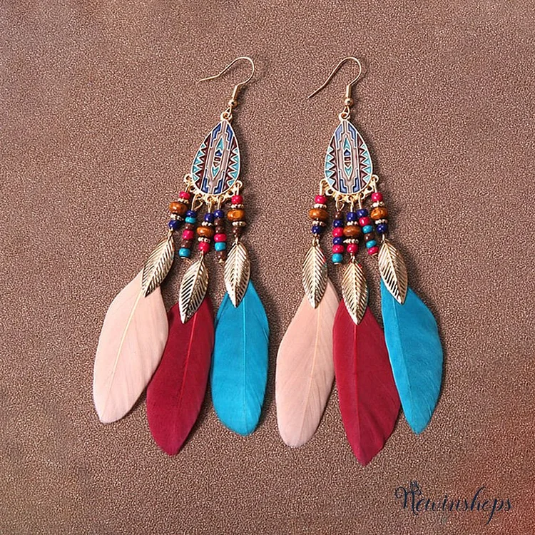 Women's Retro Tribal Aboriginal Earrings