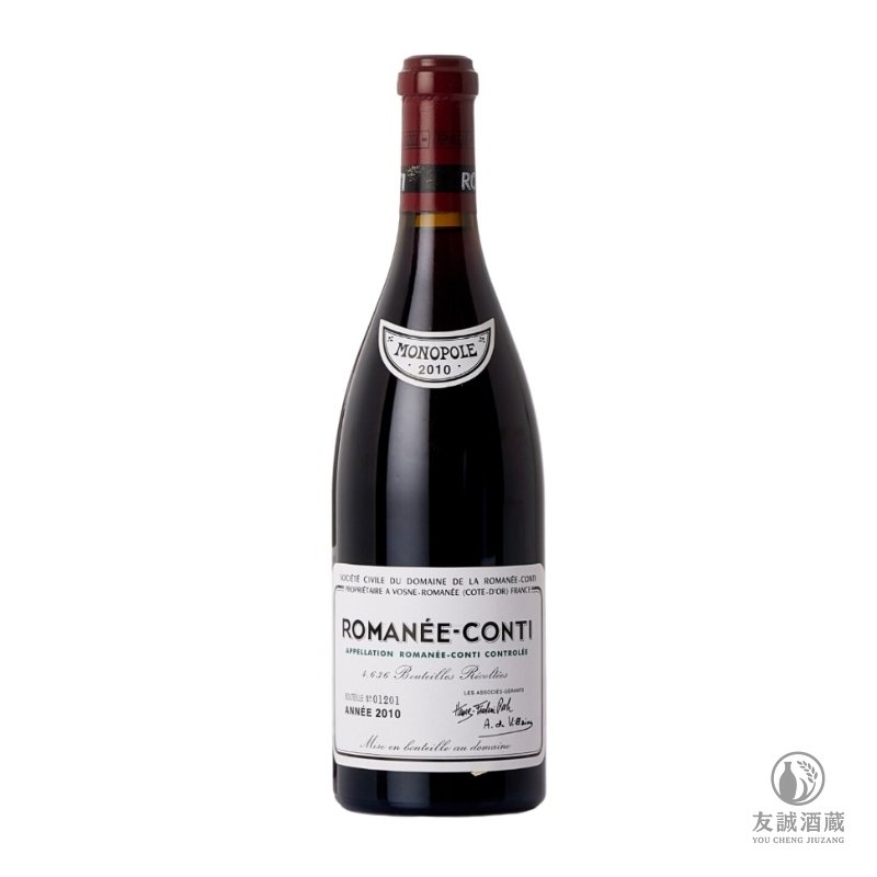 2010年Romanee-Conti 羅曼尼&middot;康帝特級園紅酒 友誠酒藏