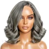 Salt & Pepper Loose Wave Glueless Wig 