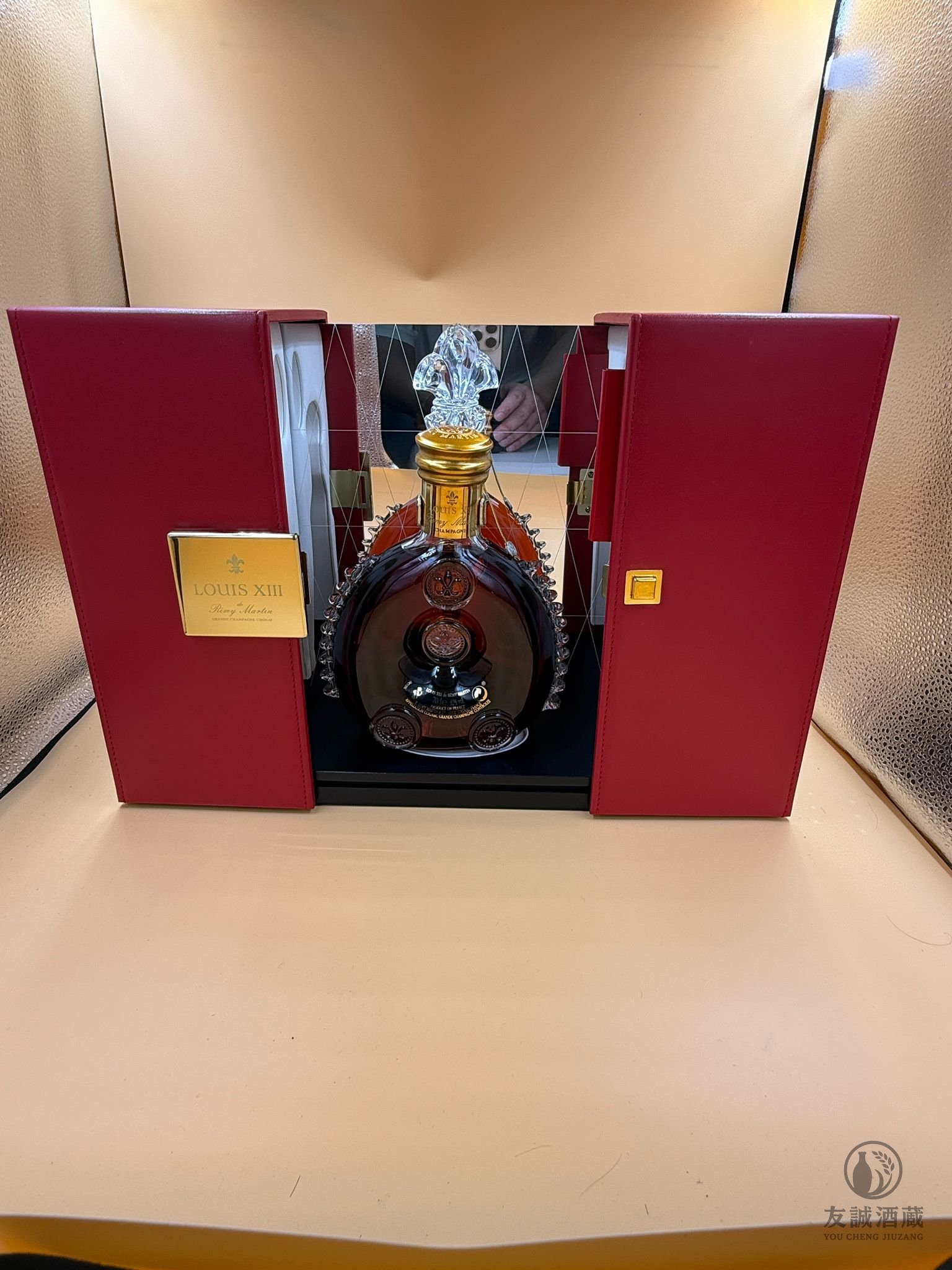 【0093】人頭馬 路易十三 舊版｜經典兩邊開盒｜完美靚品｜典藏價 $16,000 友誠酒藏