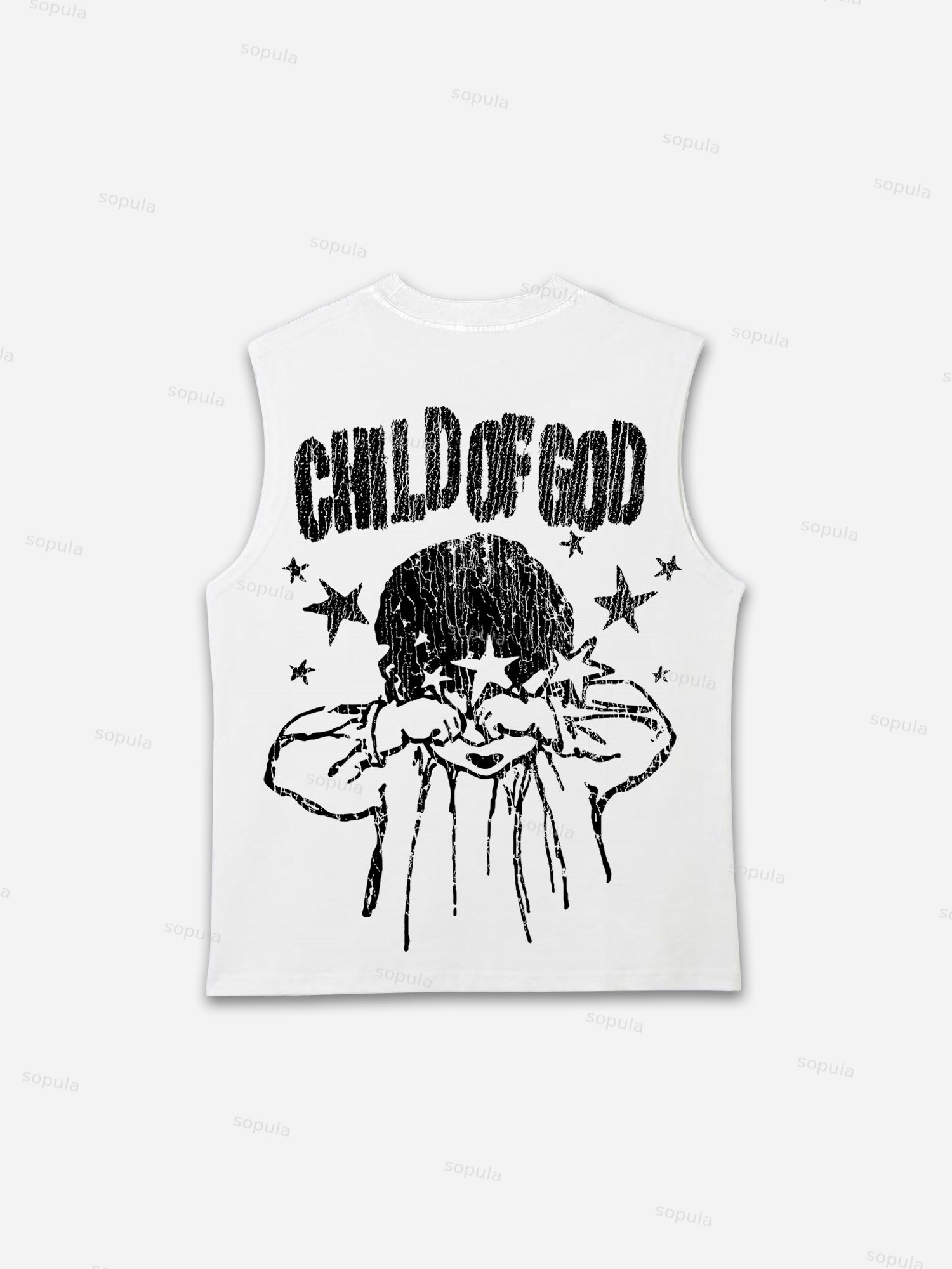 Sopula Child Of God Fun Kids Print Tank Top