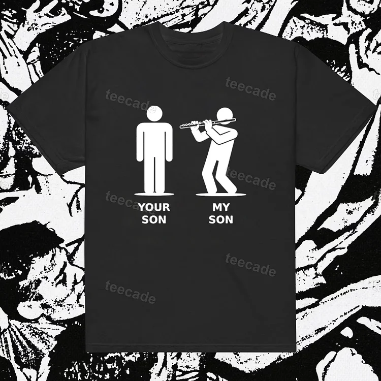 Teecade Teecade Son Flute T-shirt