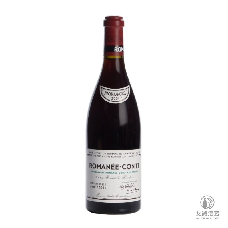 2004年Romanee-Conti 羅曼尼&middot;康帝特級園 友誠酒藏