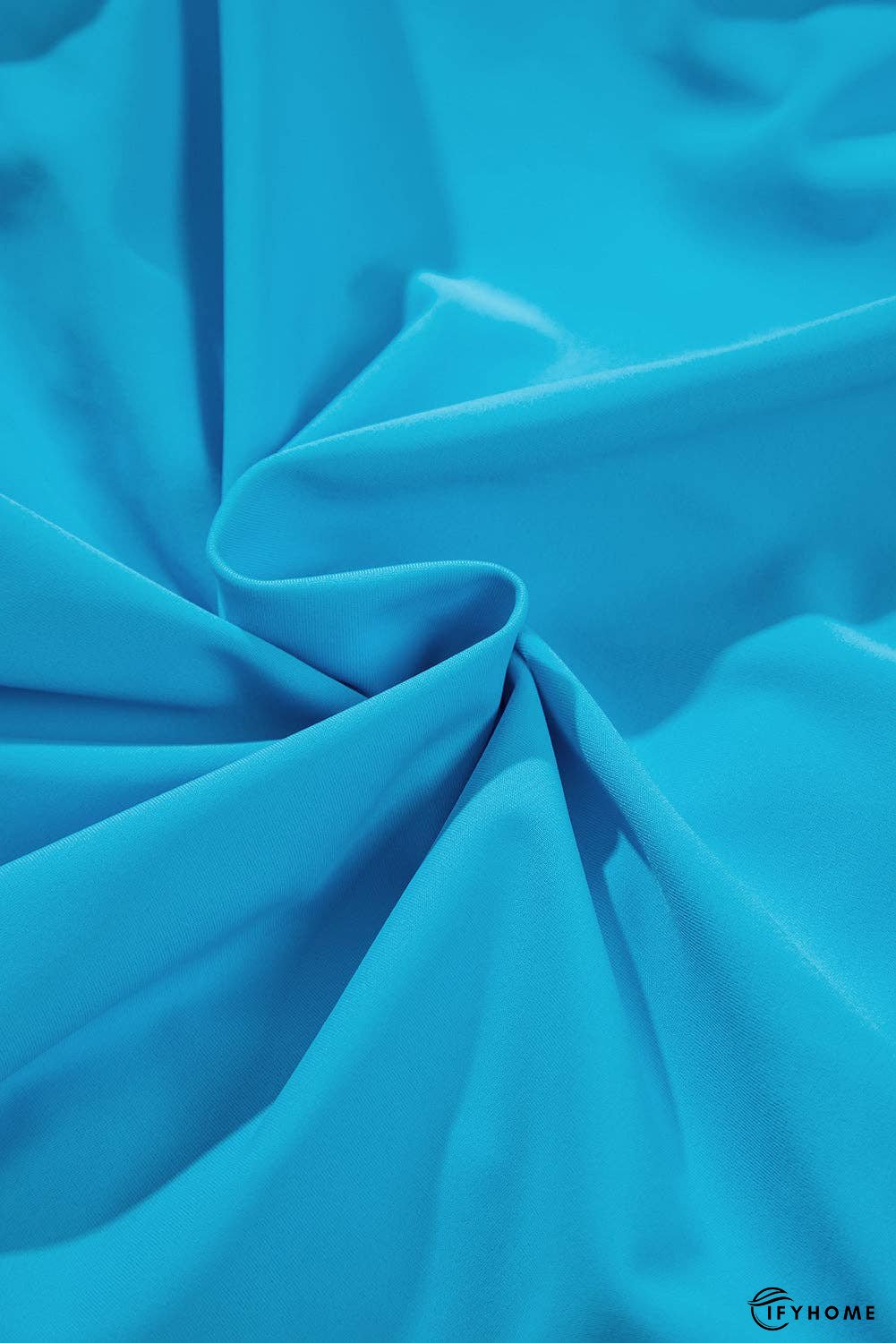 Rose Red Two-tone Patchwork Cutout One Piece Swimsuit | IFYHOME