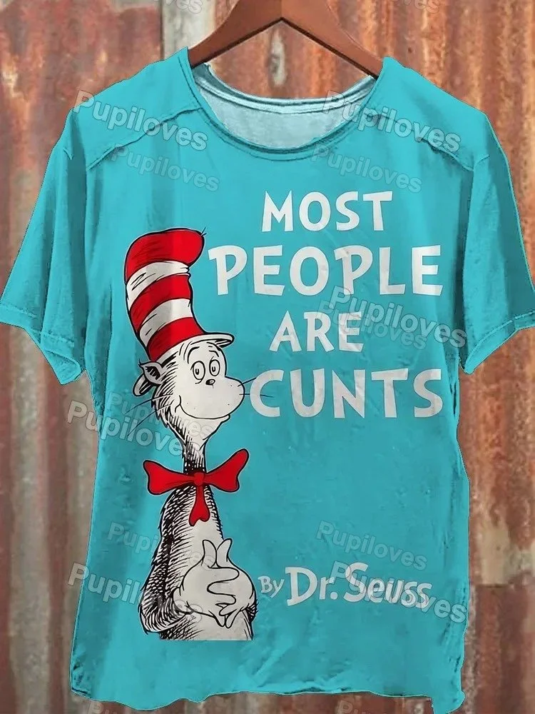 Pupiloves Pupiloves Most People Are Cunts T-shirt