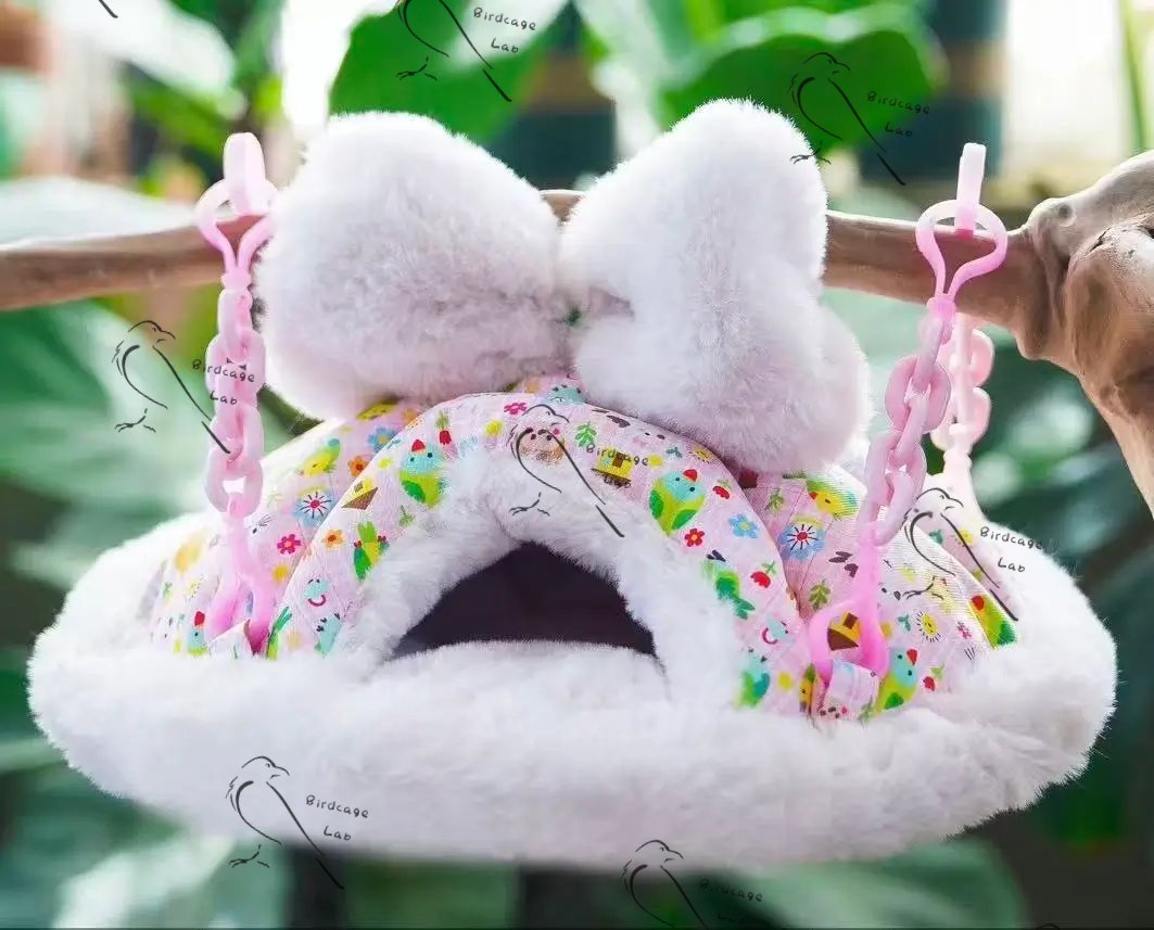 Winter Fleece-Lined Parrot Sleeping Bag  Birdcagelab