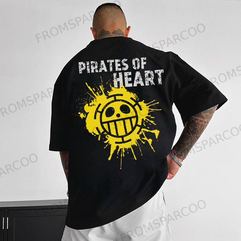 Oversized Unisex  Anime One Piece T-Shirt