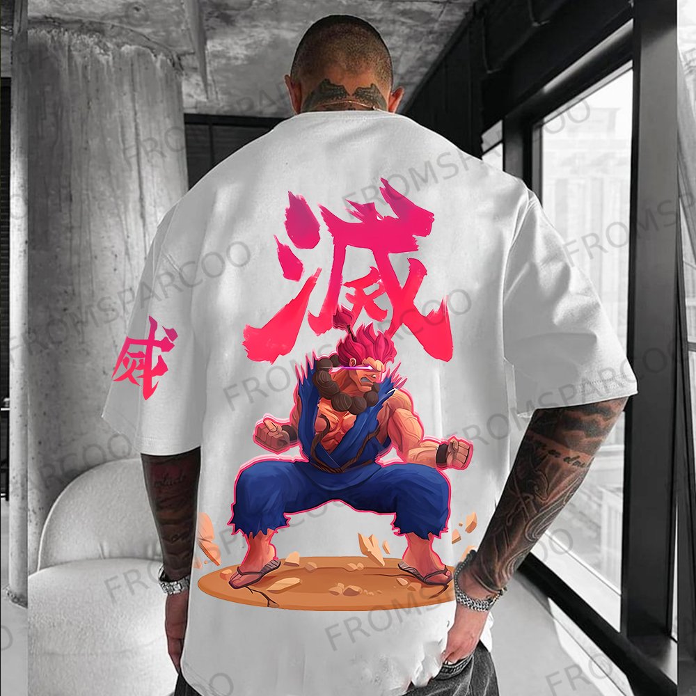 Casual  KOF Design Short Sleeves T-shirt