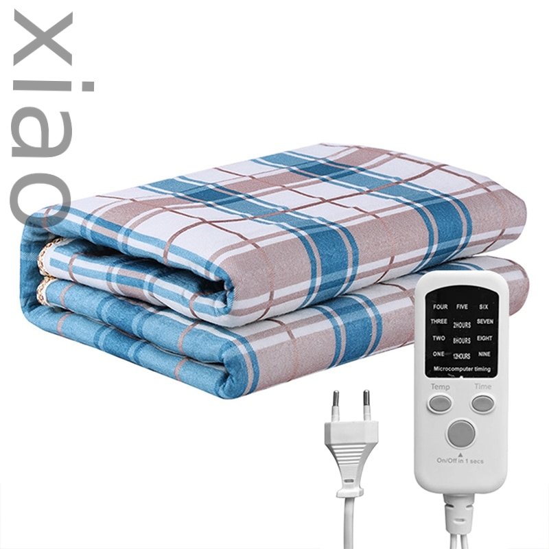 1 Pcs Electric Heated Blanket Thicker Heating Blanket 1.8X1.2M 220V EU Plug For Double Body Winter Warmer