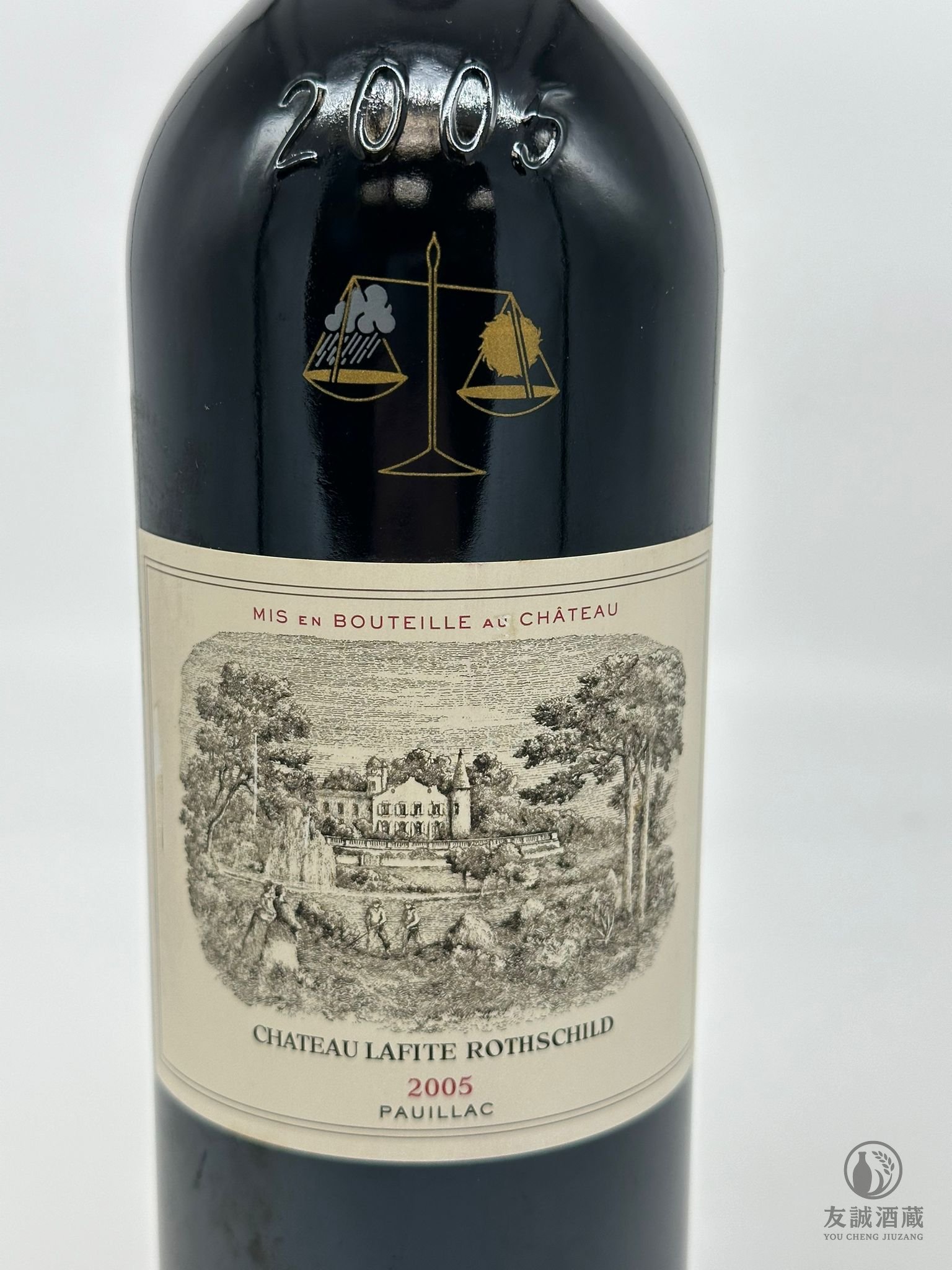 【A10724】拉菲 Lafite 2005｜傳奇年份｜完美全品相｜桂冠級收藏｜$4,950 友誠酒藏