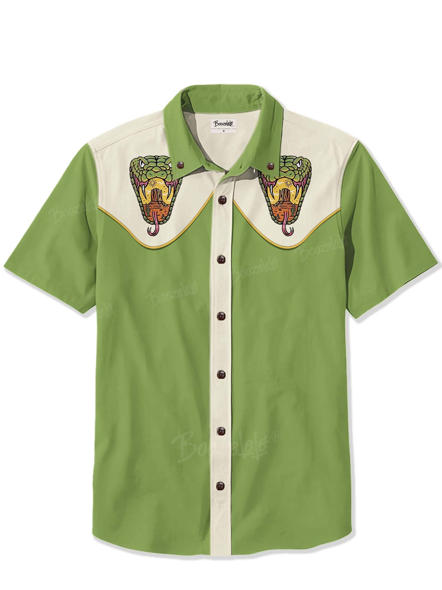 Western Snake - 100% Cotton Shirt