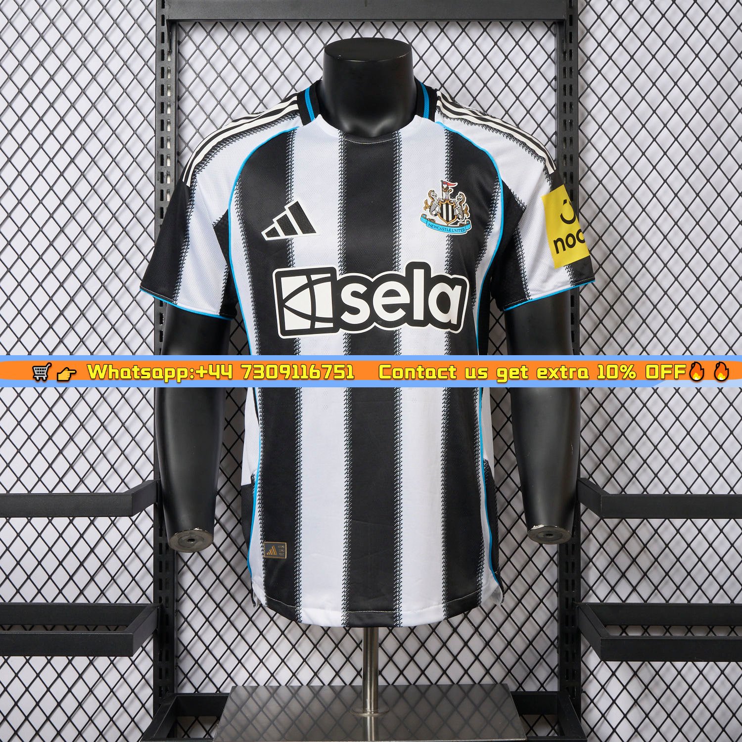 Newcastle United 25-26 Home Jersey - Player Version