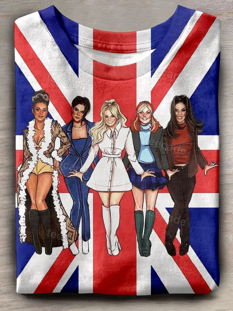 Teecade Spice Girls Art Print T-shirt