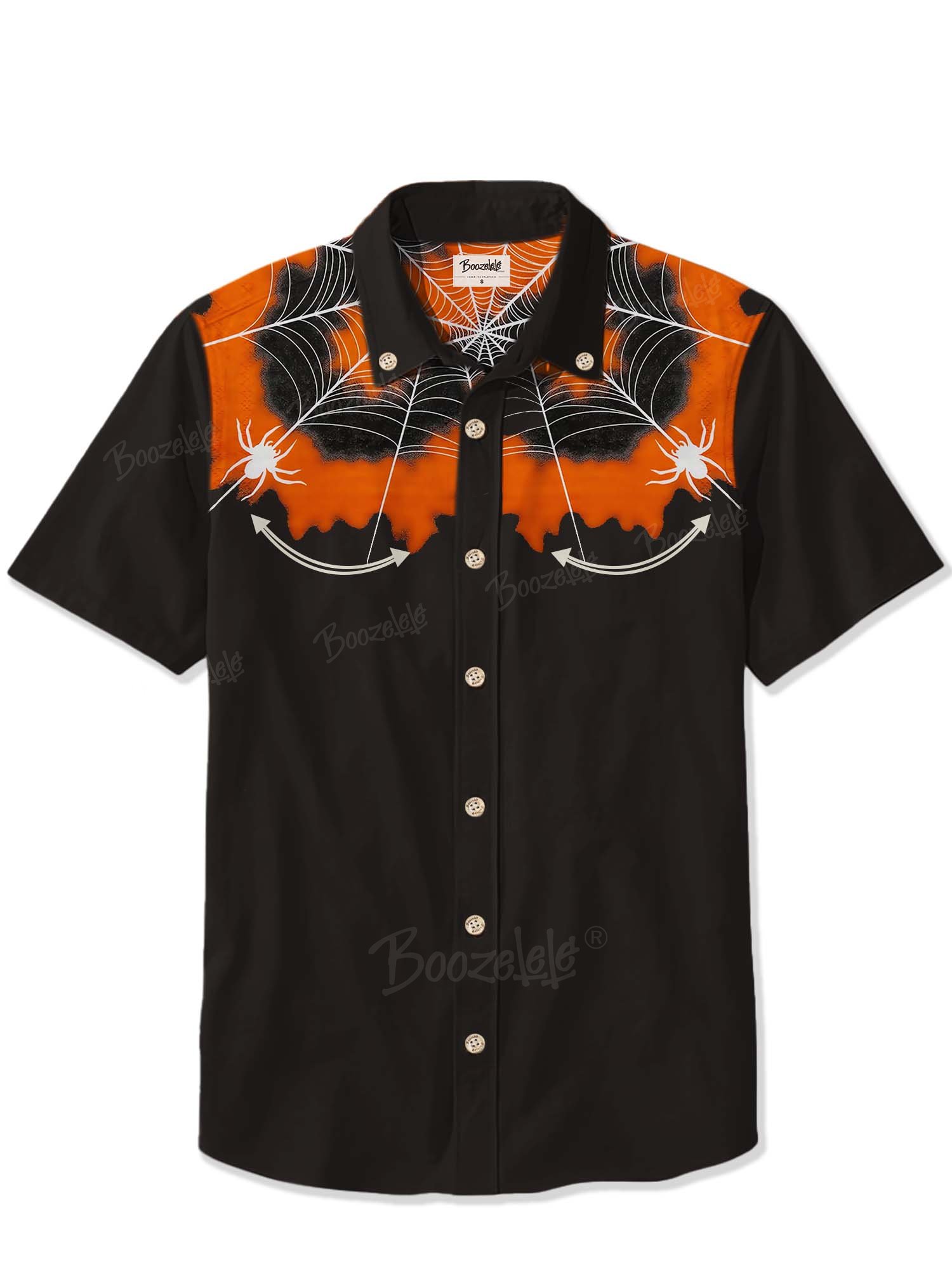 Halloween Spider Web - 100% Cotton Shirt