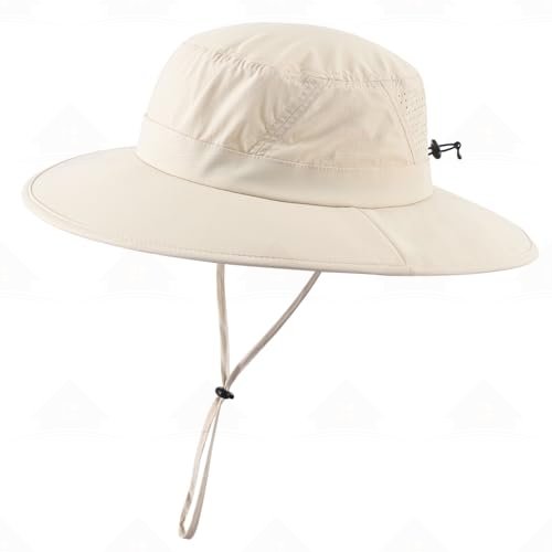 Home Prefer UPF 50+ Sun Hats for Men Women Foldable Wide Brim Fishing Hat Quick Dry Summer Outdoor Garden Safari Bucket Hat