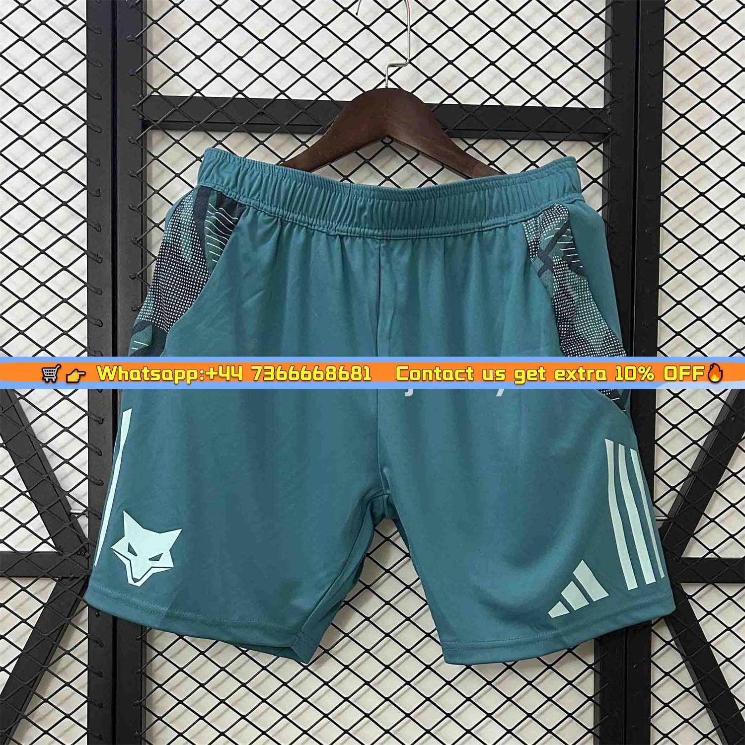 Cruzeiro 25-26 Green Training Shorts - Fans Version